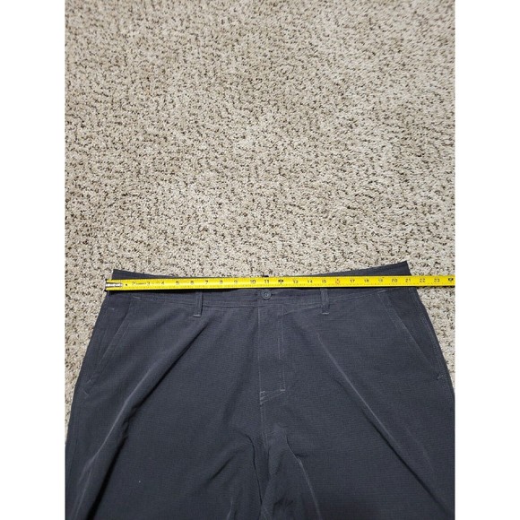 Hang Ten Charcoal Grey Shorts Men's 40 Chino Hybrid Board Surf Casual Drawstring - Picture 4 of 7